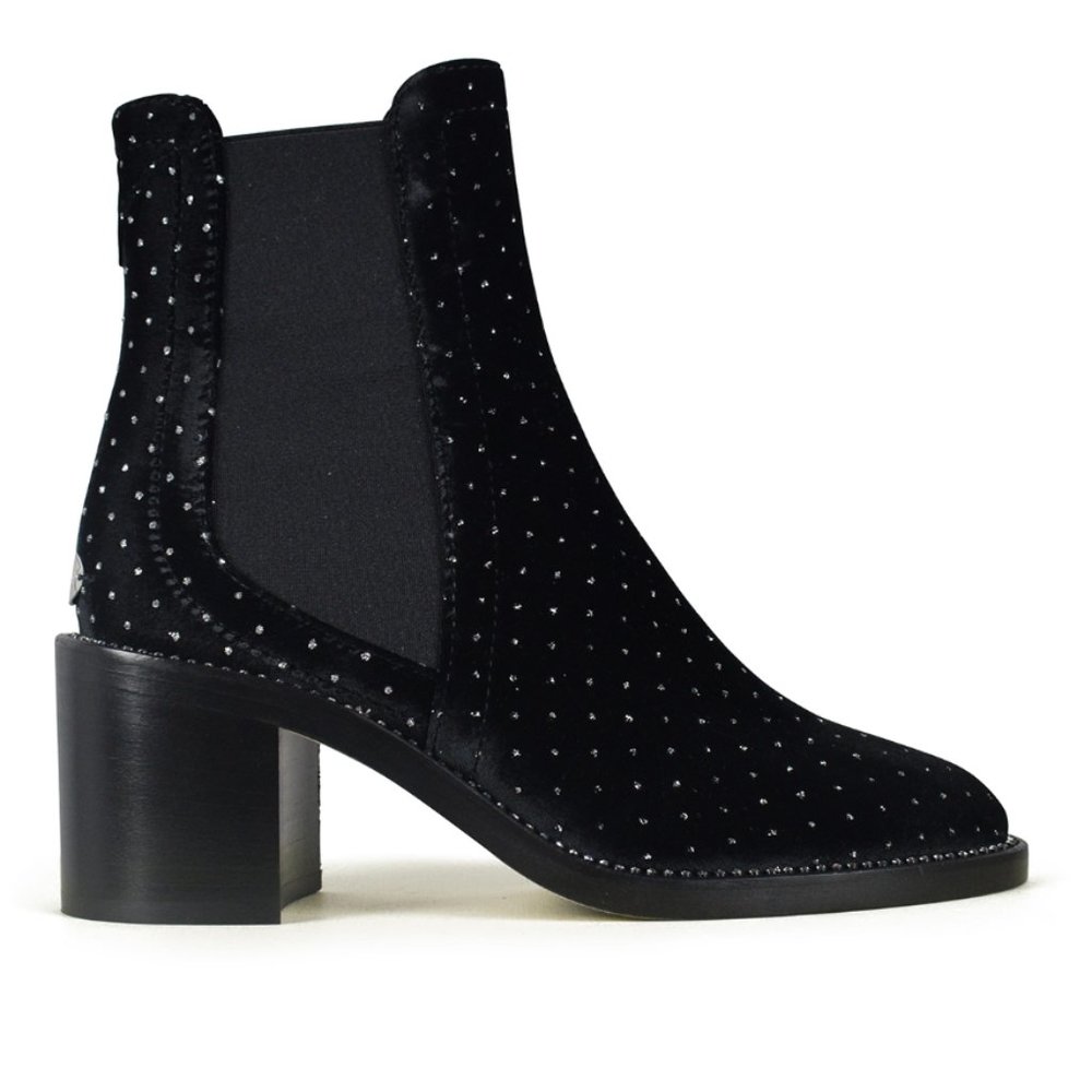 Jimmy Choo Merrell Boots - Black Velvet